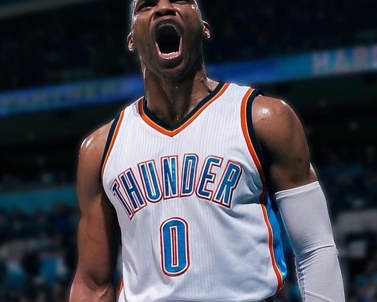 美记盛赞威少：他打出全明星水准，队友糟糕的发挥拖了后腿（美媒称赞威少：表现达全明星档次，队友低迷成拖累）